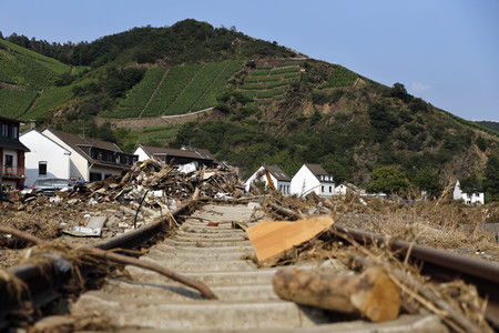 Flutschäden in der Eifel