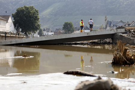 Flutschäden in der Eifel