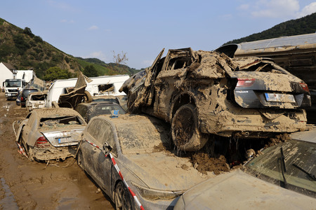 Flutschäden in der Eifel