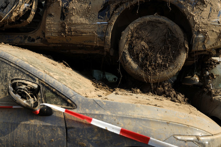 Flutschäden in der Eifel