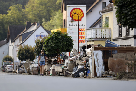 Flutschäden in der Eifel