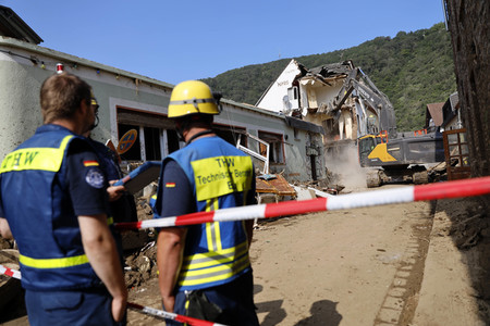 Flutschäden in der Eifel