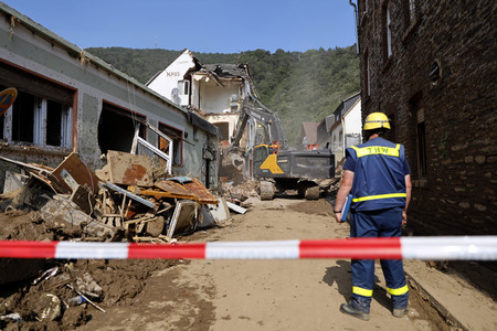 Flutschäden in der Eifel