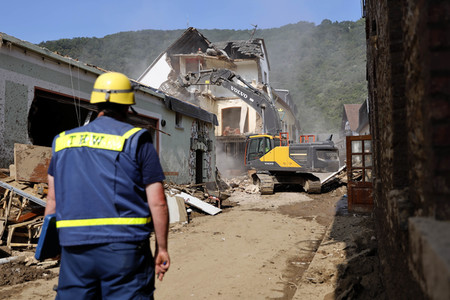 Flutschäden in der Eifel