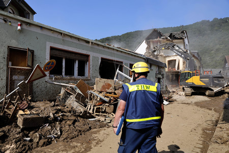 Flutschäden in der Eifel
