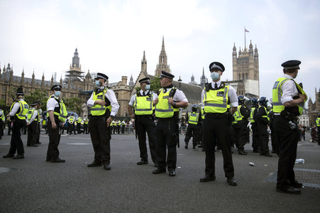 Corona-Demo in London