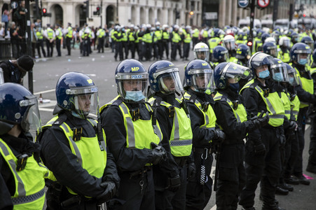 Corona-Demo in London