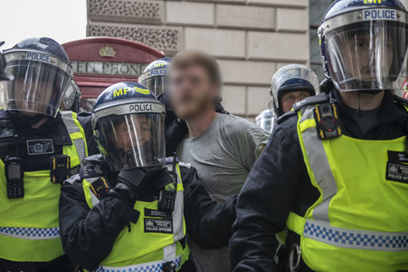 Corona-Demo in London