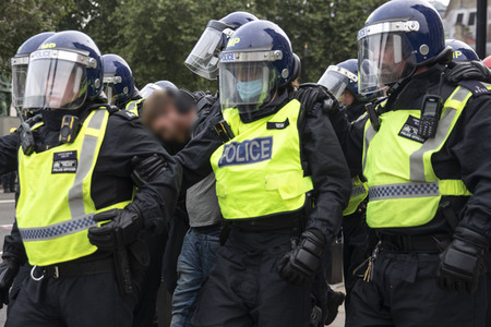 Corona-Demo in London