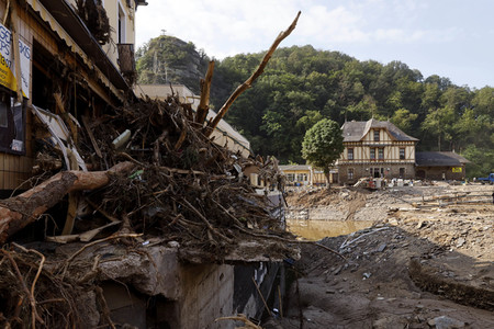 Flutschäden in der Eifel