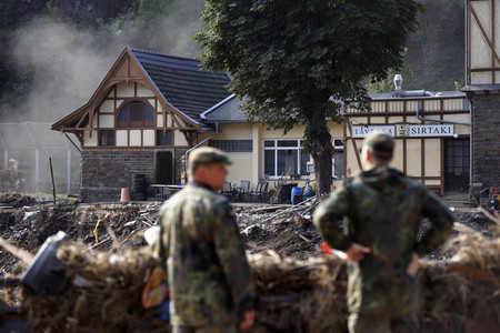 Flutschäden in der Eifel