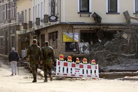 Flutschäden in der Eifel