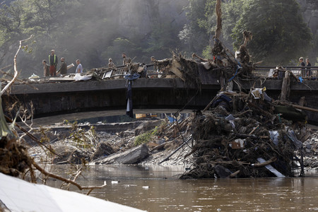 Flutschäden in der Eifel