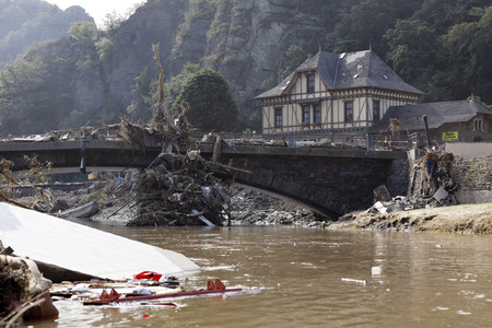 Flutschäden in der Eifel