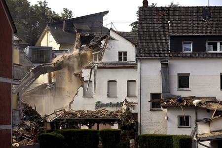 Flutschäden in der Eifel