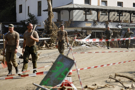 Flutschäden in der Eifel