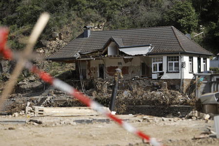 Flutschäden in der Eifel