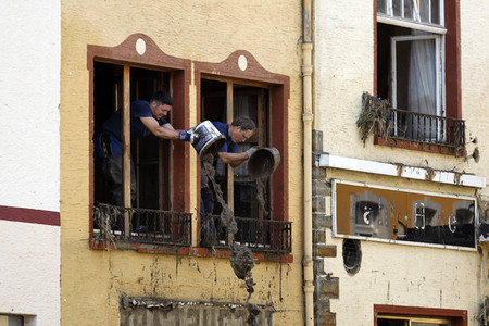Flutschäden in der Eifel