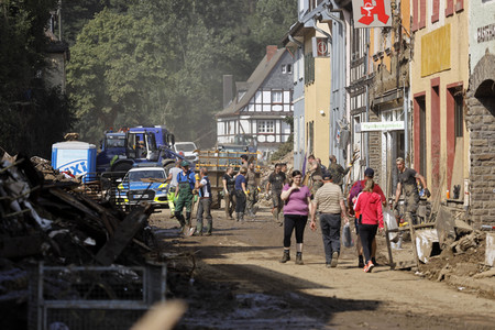 Flutschäden in der Eifel