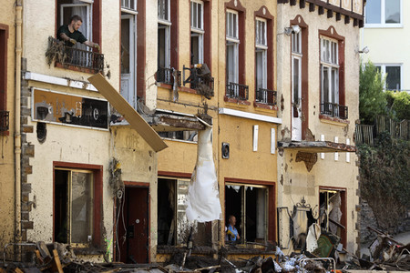 Flutschäden in der Eifel