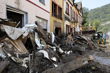 Flutschäden in der Eifel