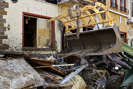 Flutschäden in der Eifel