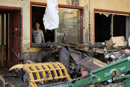 Flutschäden in der Eifel