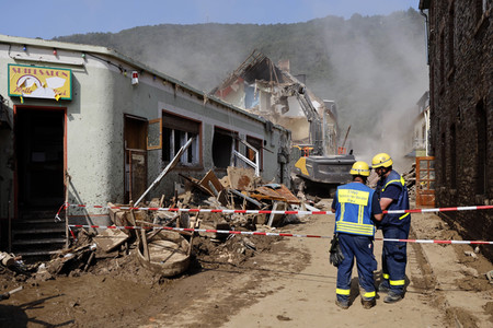 Flutschäden in der Eifel
