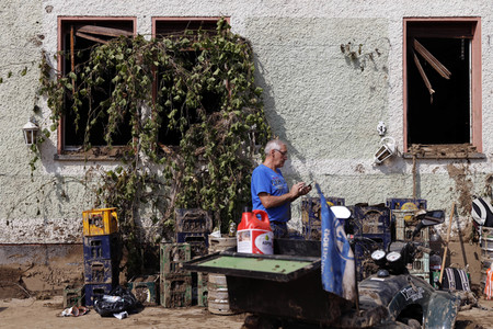 Flutschäden in der Eifel