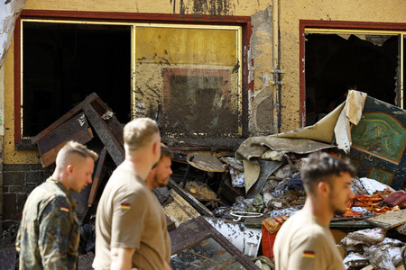 Flutschäden in der Eifel