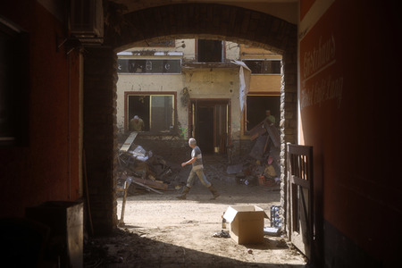 Flutschäden in der Eifel