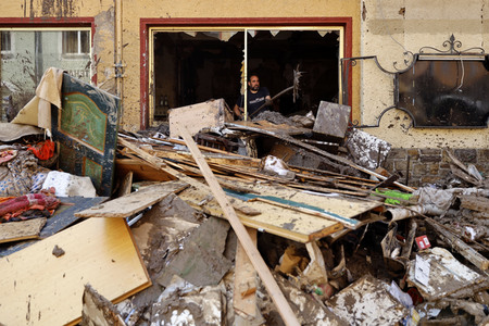 Flutschäden in der Eifel