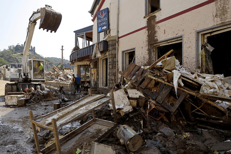 Flutschäden in der Eifel