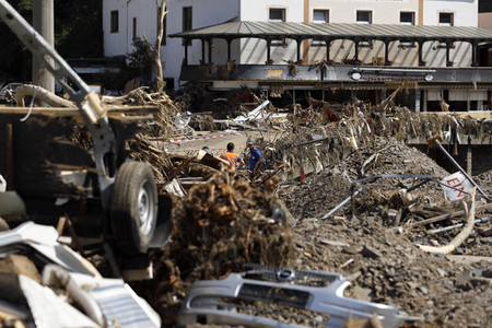 Flutschäden in der Eifel