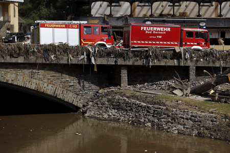 Flutschäden in der Eifel