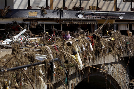 Flutschäden in der Eifel