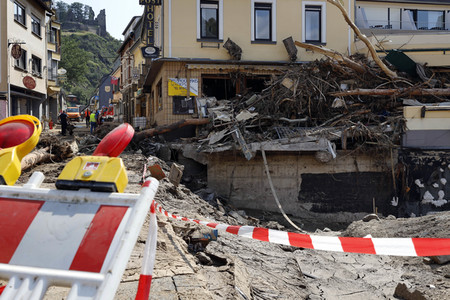 Flutschäden in der Eifel