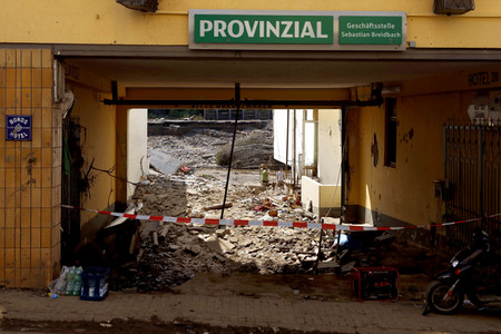 Flutschäden in der Eifel