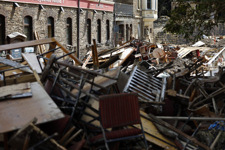 Flutschäden in der Eifel