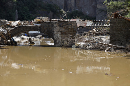 Flutschäden in der Eifel
