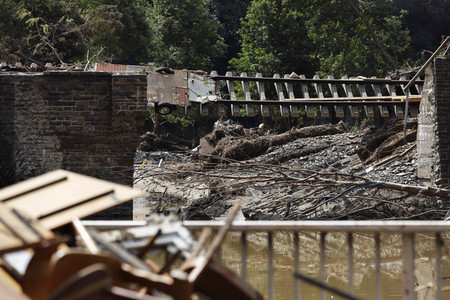 Flutschäden in der Eifel
