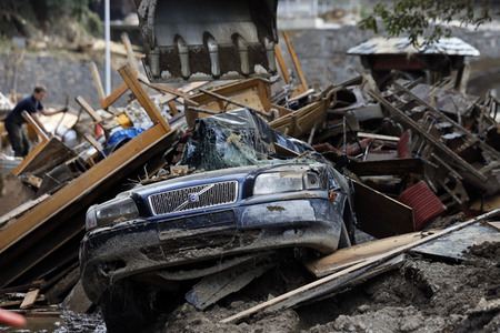 Flutschäden in der Eifel