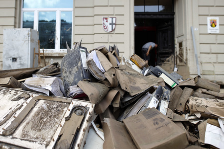 Flutschäden in der Eifel
