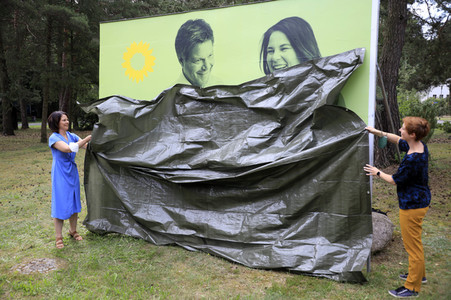 Wahlkampfauftakt von Bündnis 90/Die Grünen Brandenburg in Michendorf