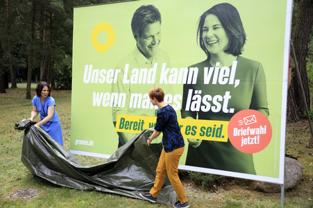 Wahlkampfauftakt von Bündnis 90/Die Grünen Brandenburg in Michendorf
