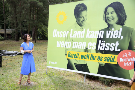 Wahlkampfauftakt von Bündnis 90/Die Grünen Brandenburg in Michendorf