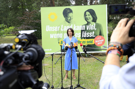 Wahlkampfauftakt von Bündnis 90/Die Grünen Brandenburg in Michendorf