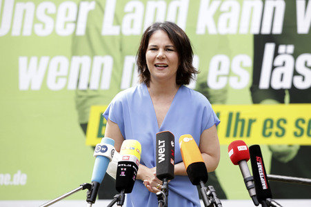 Wahlkampfauftakt von Bündnis 90/Die Grünen Brandenburg in Michendorf
