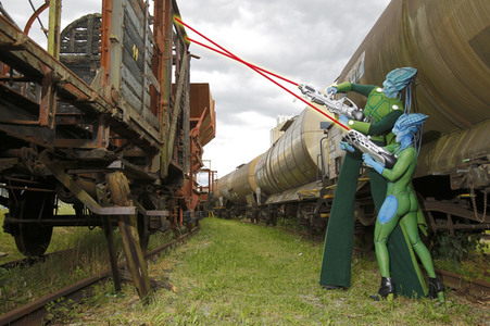 GEEK ART Collection No. 4 - Bodypainting and Transformaking