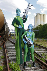 GEEK ART Collection No. 4 - Bodypainting and Transformaking